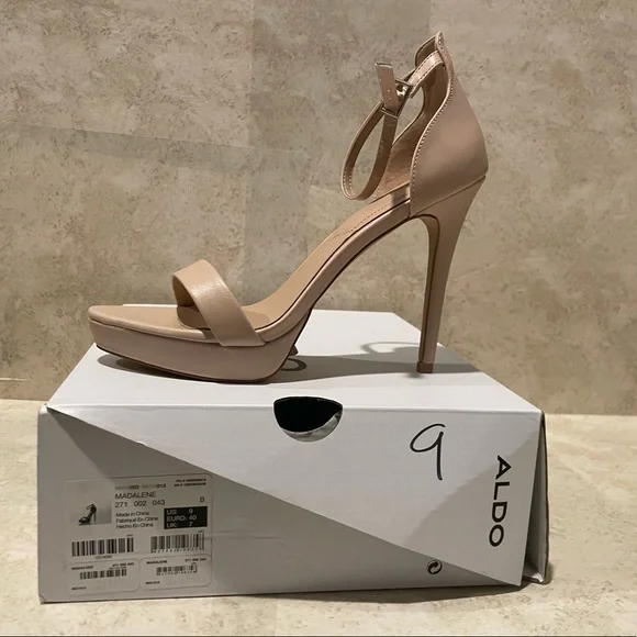 aldo madalene pink heels